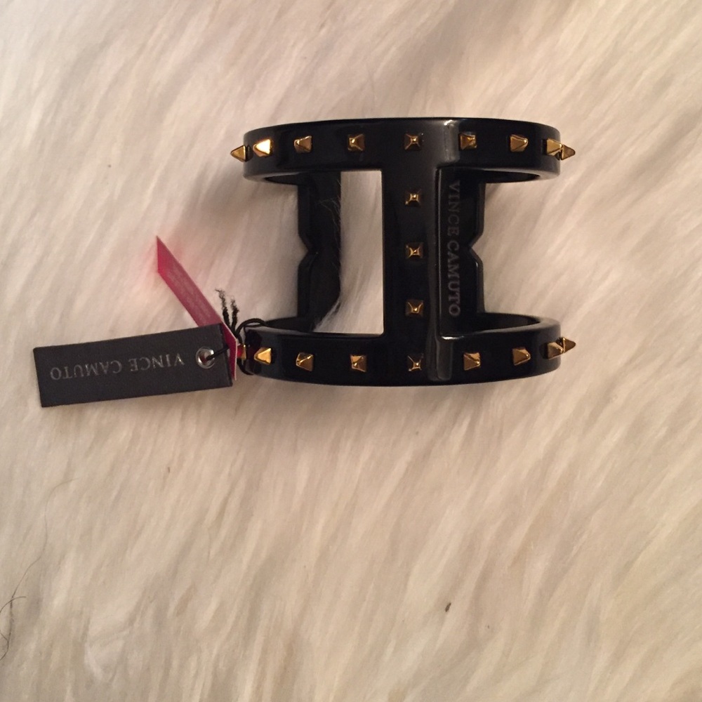 Vince Camuto Gold Studded Cuff! - Picture 2 of 5